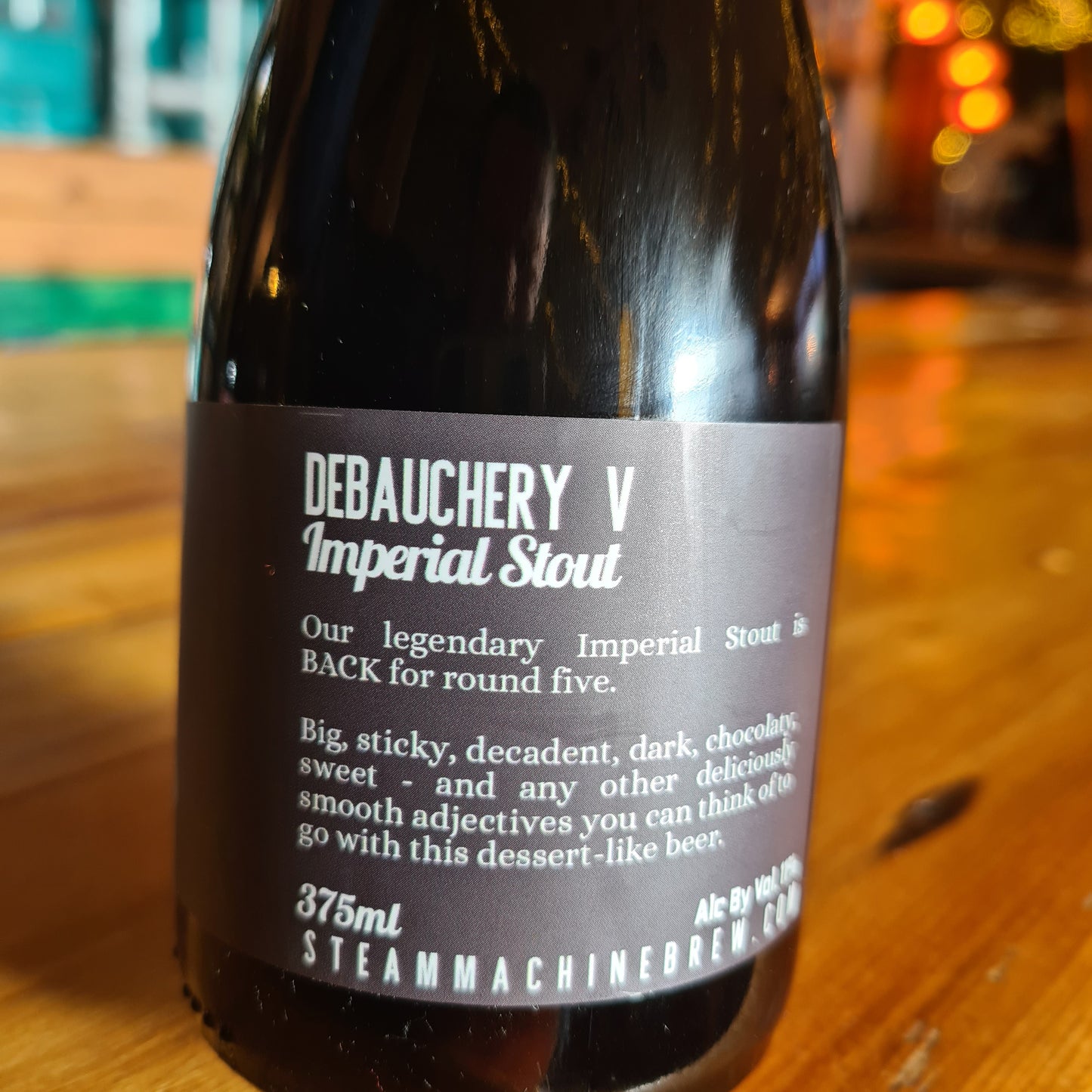 "Debauchery V" Legendary Imperial Stout 11% 375ml Bottle